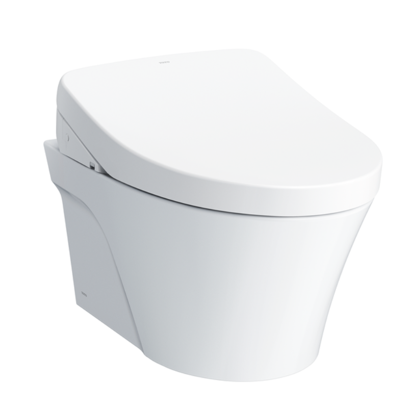 TOTO, TOTO AP Elongierte Washlet+ S550e Wandhängende Toilette, 1,28GPF & 0,9GPF - CWT4263046CMFG